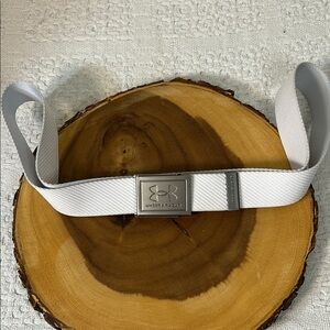 Under Armour Golf Belt White Drive Stretch Webbing One Size‎ fits most